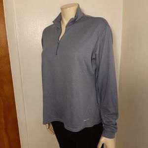 Patagonia capilene Blue Half Zip Top Sz L